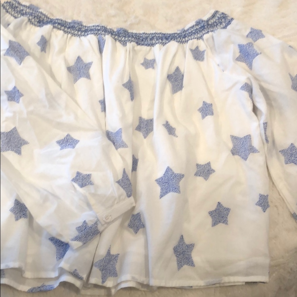 Star off the shoulder top